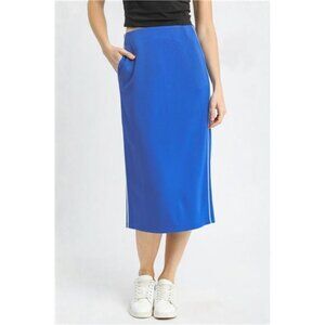 Umgee Midi Pencil‎ Skirt with Contrast Piping Detail